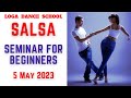 Learn salsa dance beginner steps at loga dance school 5 may 2023