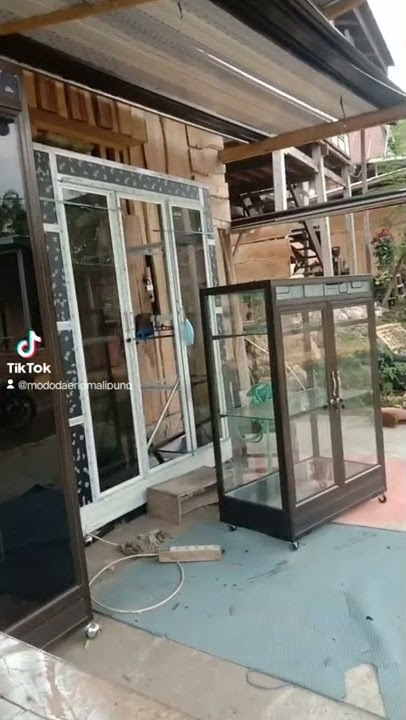 Lemari Aluminium Masa Kini......