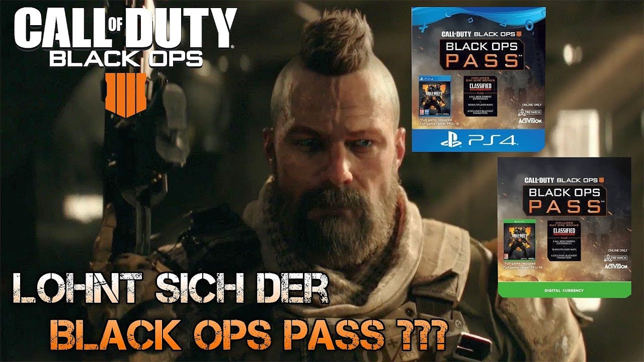 Call Of Duty Black Ops 4 Season Pass Key Call of Duty: BLACK OPS 4 | Lohnt sich der Season Pass??? | Alles zum