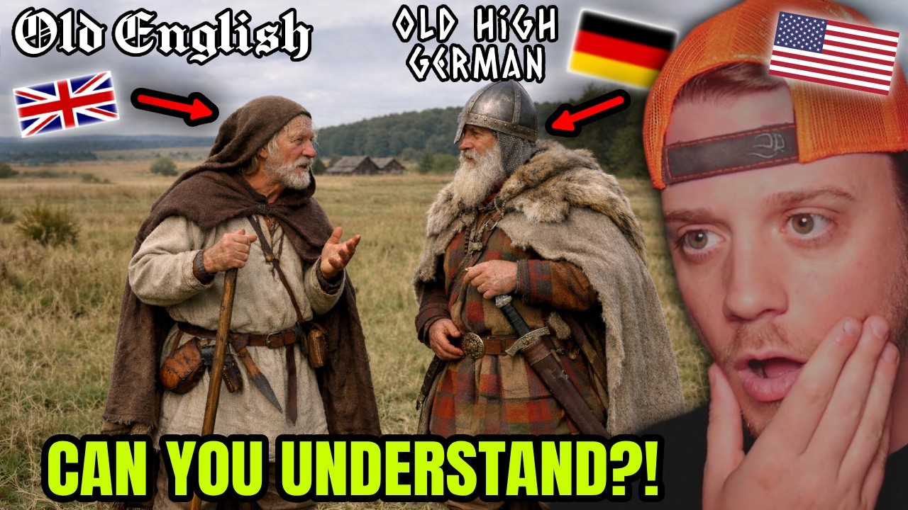Can You Understand Old English vs Old High German? (American Reacts)