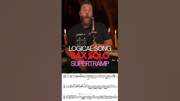 Logical Song Sax Solo 🎷 Supertramp Gabriel Bello Music
