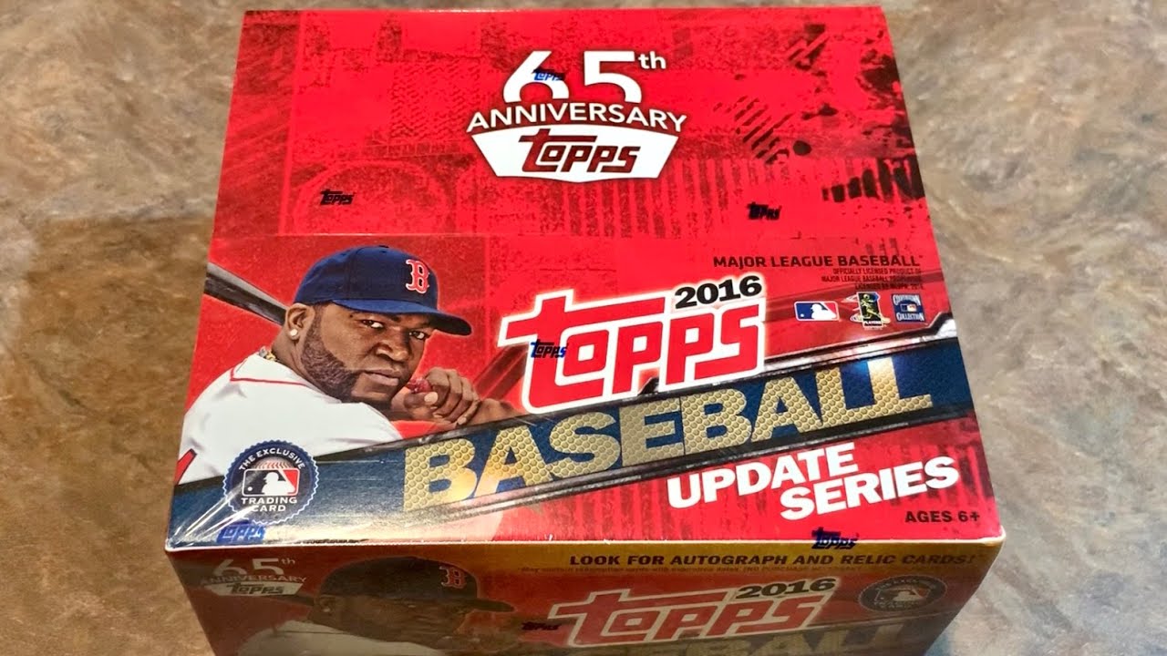 2016 TOPPS UPDATE BOX OPENING (Throwback Thursday)