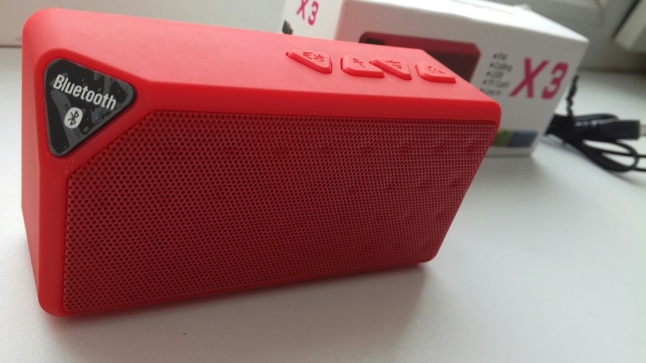 С АЛИЭКСПРЕССА обзор Wireless speaker x3 1080p hd