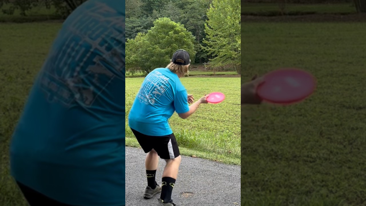 Disc Golf ISLAND Hole!!  