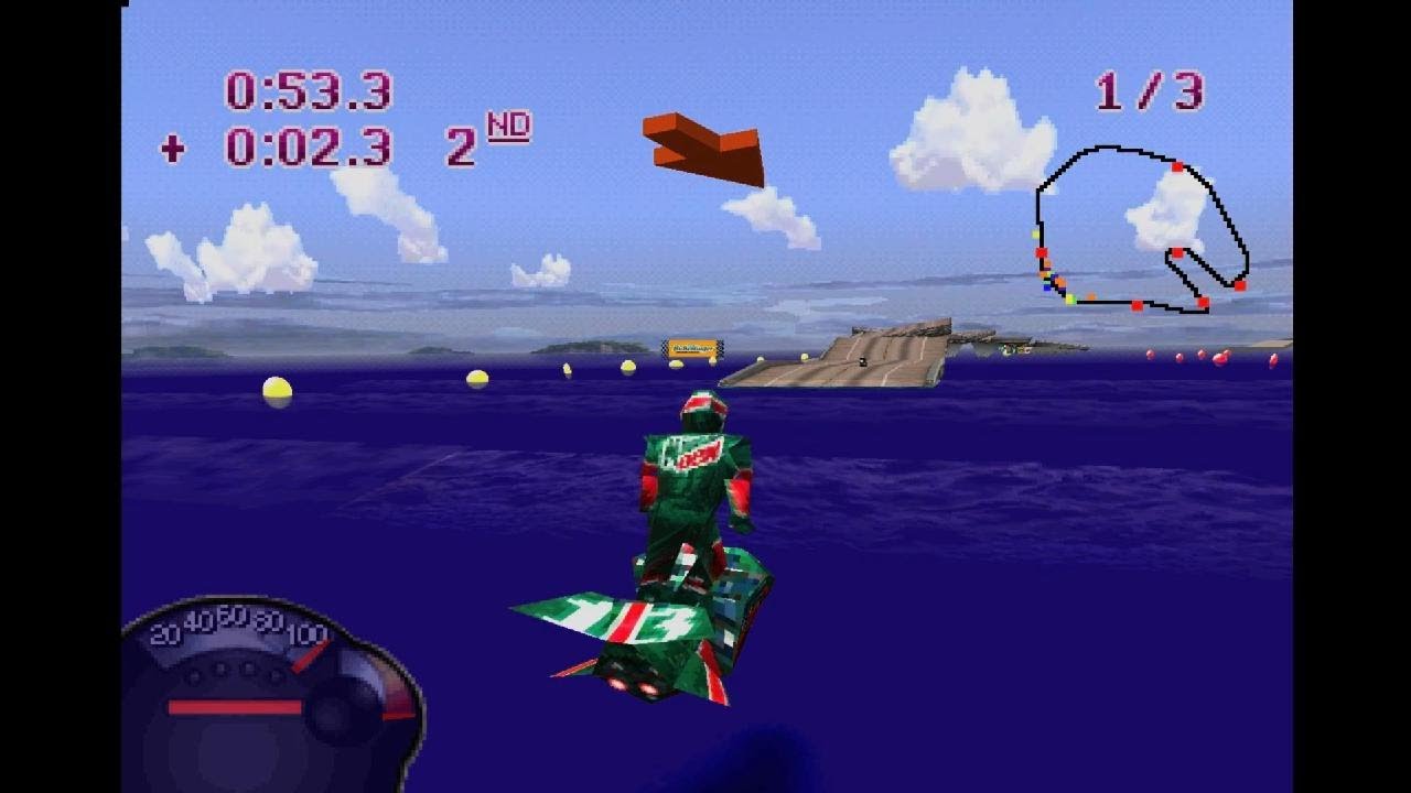 PS1 Games I Loved - Jet Moto (1996)