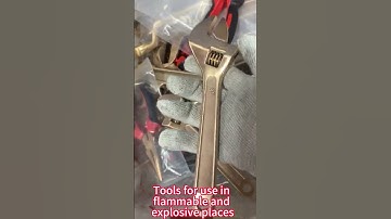 Explosion-proof adjustable wrench Non sparking tools #hand #wrench #tools #handtool #handtools #diy