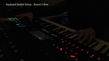 Roland Fantom - Key Switch Groups - Depeche Mode Wrong Cover
