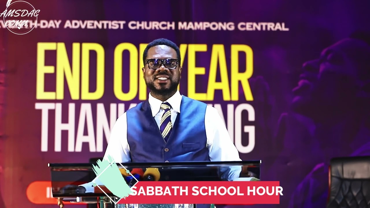 JOIN US THIS AND EVERY SATHURDAY TO LEARN YOUR REGULAR SABBATH SCHOOL WITH US (AMCSDAC)