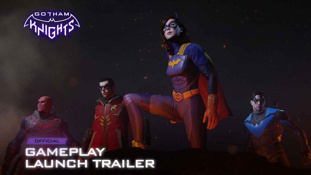 Warner Bros Games Debuts Official Gotham Knights Launch Gameplay Trailer - Step Into The Knight On October 21st 1 YouTube player