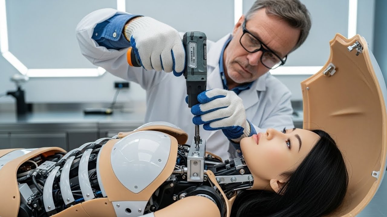 Inside a Robot Repair Lab | Human Technicians Manually Fix Every System