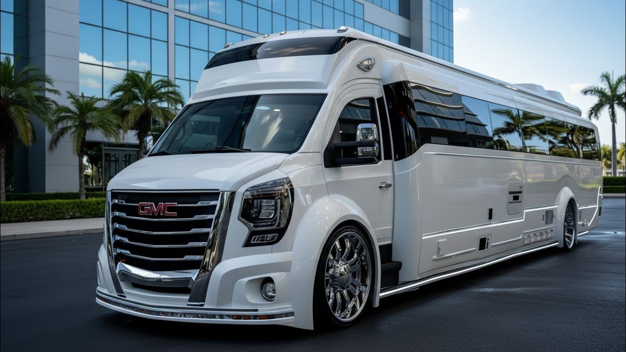 Limo Rv 2026 GMC Savana Limo RV 🔥 Interior, Features & Price Around $125,000 ...