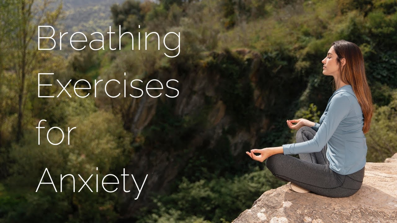 Breathing Exercises for Anxiety ~ Mindful Breathing Meditation - YouTube