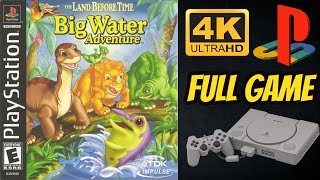 The Land Before Time: Big Water Adventure | PS1 | 4K60ᶠᵖˢ UHD🔴| Longplay Walkthrough Full Movie Game
