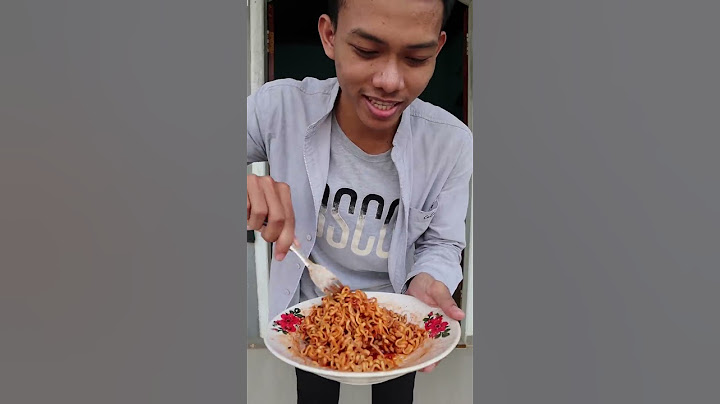 MAKAN SAMYANG TANPA EKSPRESI #SHORTS