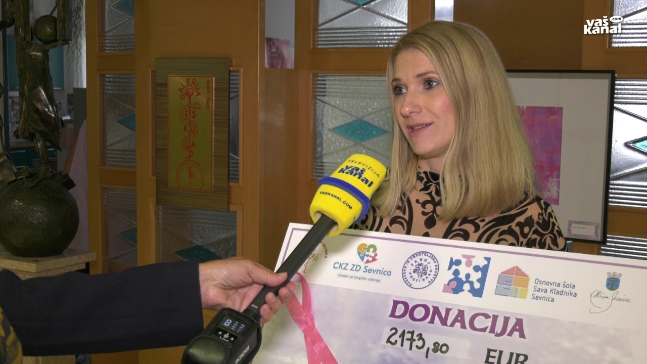 Donacija za šolo in Europo Donno