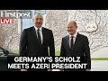 Live petersberg climate dialogue live scholz and azeri president aliyev address the summit