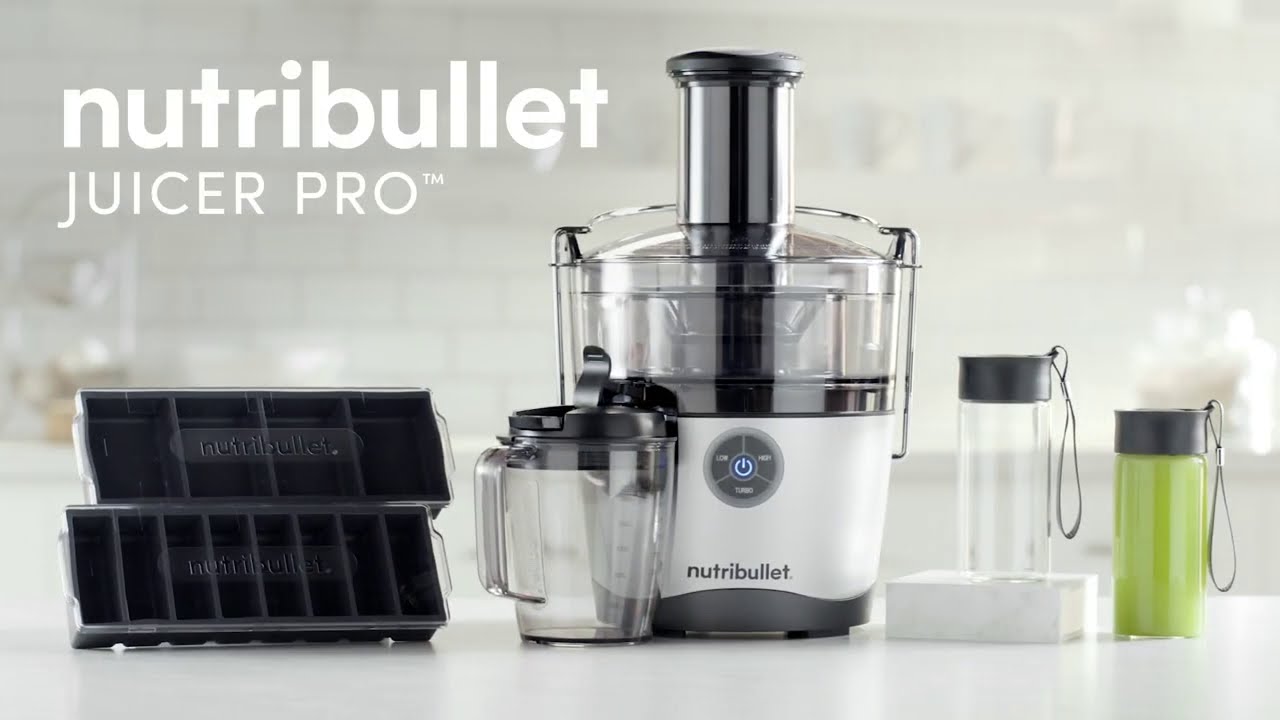 Introducing the NutriBullet Juicer Pro - Celery Apple Juice 