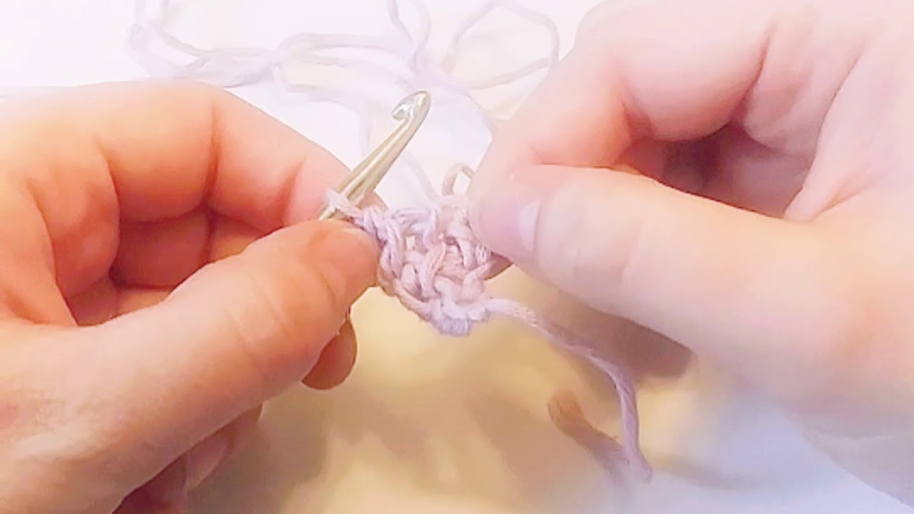 Left Handed Tunisian Simple Stitch Increase Libertine Crochet YouTube