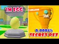 New update limited 1m egg  new 1m secret pet trophy 00001 in oofing legends simulator roblox