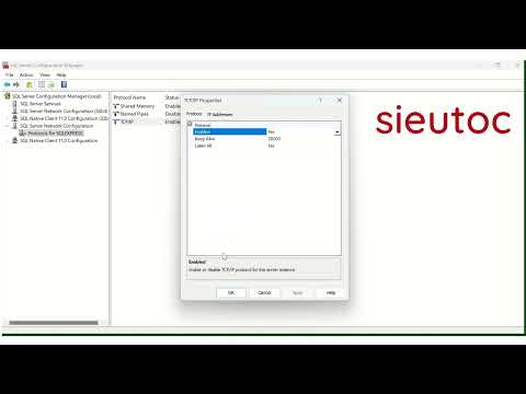How to fix the error of not being able to connect to MS SQL server?