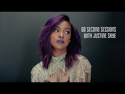 Justine Skye Talks Music, Unicorns and More | 60 Second Sessions