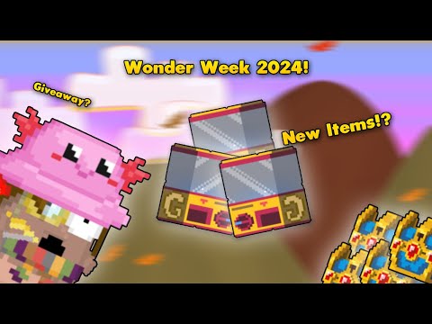 Wonder Week 2024 (Day 1 & Day 2 Giveaway!?) | Growtopia