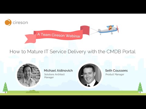 How to Mature IT Service Delivery with the CMDB Portal
