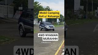 Mobil 4x4 4WD untuk camping keluarga dengan speck nyaman untuk overland #toyota #rav4 #offroad #real