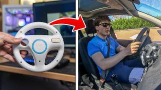 Je Change le RÉALISME du VOLANT à Chaque Crash 😲 Wii, Logitech, Fanatec (mon retour)