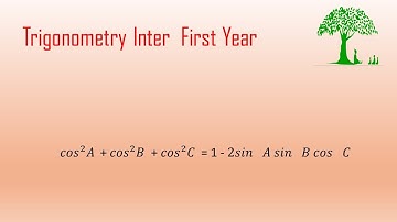 Inter First Year Transformations Of Trigonometry Explained in Telugu