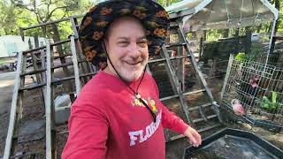 Morning HydeAway Homestead Chores Part 1..May 22, 2026