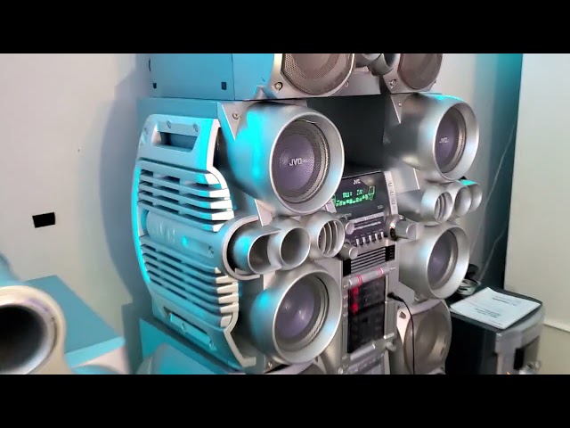 JVC HX-GX7 awesome bass! - YouTube