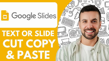 How to Text or Slide Cut Copy and Paste in Google Slides - 2025  (fast & Easy)