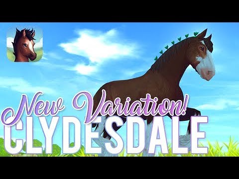 New Clydesdale Variation Sso Horses App Star Stable Online Youtube