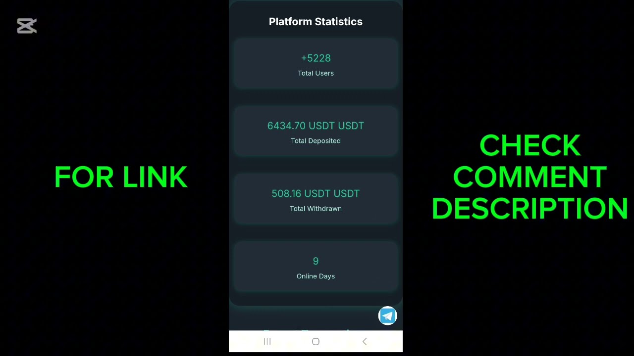 New Free Cloud Mining Website | New Free USDT Mining Website | Earn Free USDT