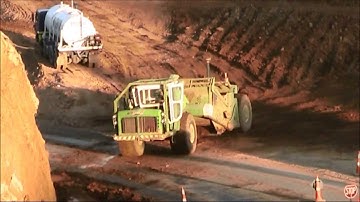 Terex TS14 Motor Scaper at Bulls Gorge.