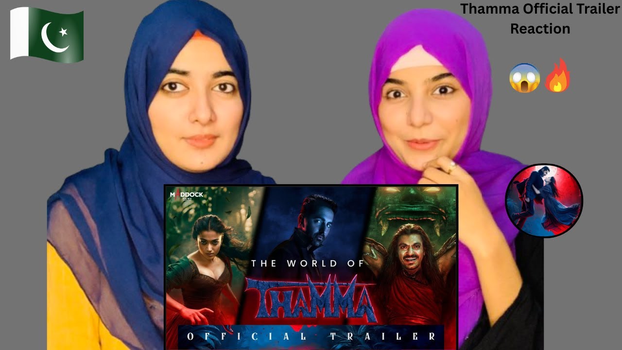 Thamma Official Trailer Reaction | Ayushmann, Rashmika, Paresh, Nawazuddin