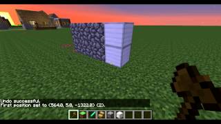 How to stacking  with world edit # 3