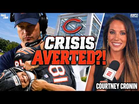 Courtney Cronin Reports RELIEF At Halas Hall Over Caleb Williams INJURY!!