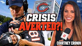 Courtney Cronin Reports RELIEF At Halas Hall Over Caleb Williams INJURY!!