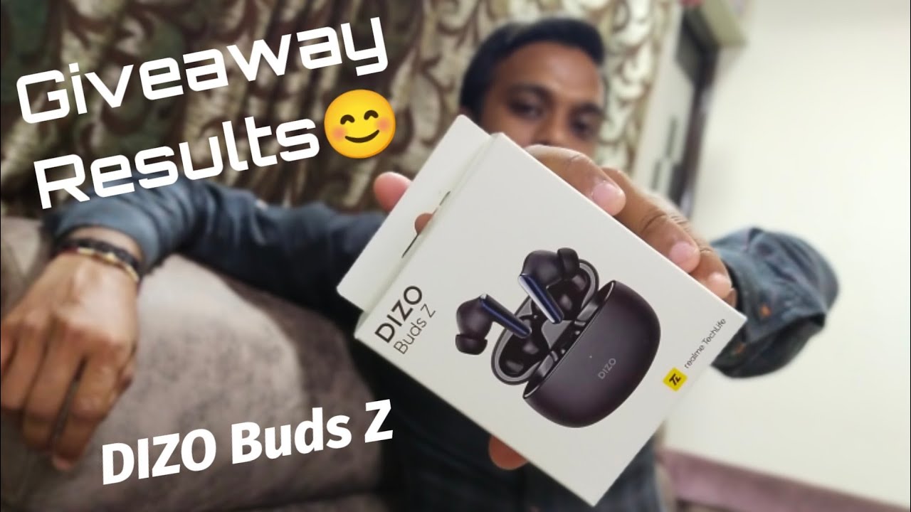 DIZO BUDS Z Giveaway Results | Winner Announcement | Dipesh Patel