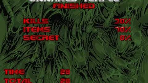 [Doom 2] Final Invasion: Unnamed Temple (Level 1) - NM-speed by Man With a Gun