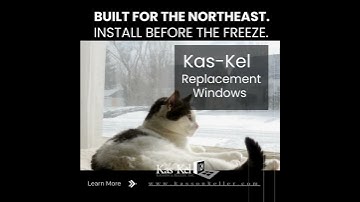Built for the Northeast. Installed Before the Freeze.Kas-Kel Replacement Windows #kassonandkeller