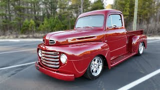 1948 Ford F1 'Thumper' 360 Aerial Drone Footage with Sound