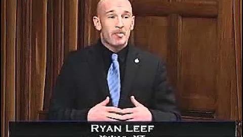 Ryan Leef Speaks on C-26 (Citizen's Arrest and Self-Defence Act)