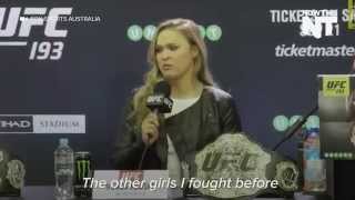 Ronda Rousey Makes a Sexual Comment! by Mr. Viral 957 views 8 years ago 37 seconds