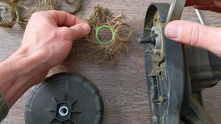 DeWalt 60v Trimmer Spool Head Removal