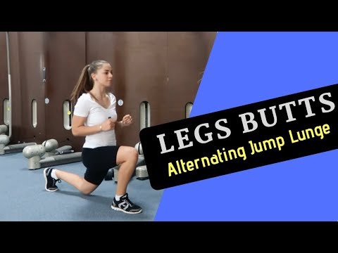 Alternating Jump Lunge HD Women