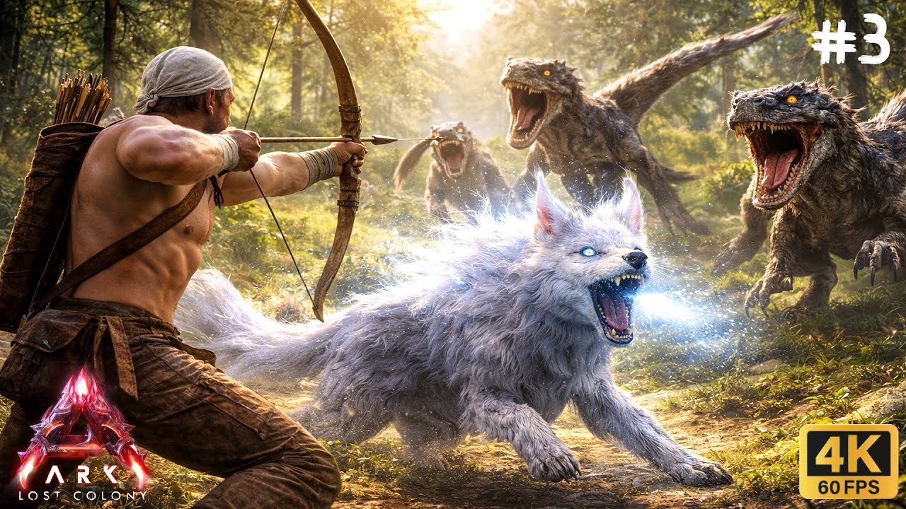 El Veilwyn me salvó ! | ARK Lost Colony | Día 3