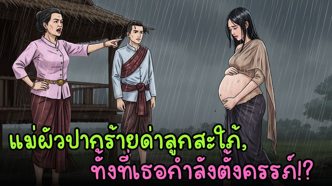 ถูกแม่สามีดูหมิ่นตอนตั้งครรภ์ ลูกสะใภ้จากไปเงียบ ๆ ทิ้งความเสียใจชั่วชีวิต! |นิทานพื้นบ้านไทย